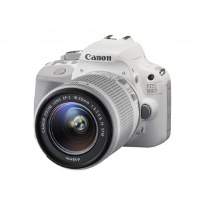 Canon EOS 100D Kit with 18-55mm STM Lens White Digital SLR Camera