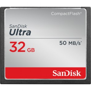 SanDisk Ultra 32GB 50MB/s Compact Flash Memory Card