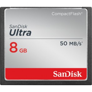 Sandisk 8GB Ultra 50MB/s CompactFlash Memory Card