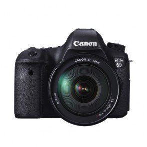 Canon EOS 6D + 24-105mm Black Digital SLR Camera