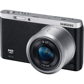 Samsung NX mini with 9-27mm 1:3.5-5.6 Lens Black Mirrorless Digital Camera