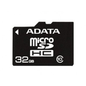 A Data 32GB T-Flash/MicroSDHC (Class 10) with Adapter
