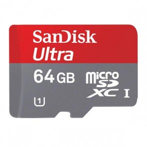 SanDisk Ultra 64GB 30MB/s MicroSDXC (Class 10) Memory Card