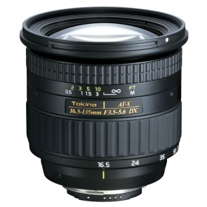 Tokina AT-X DX 16.5-135mm F3.5-5.6 (Canon) Lens