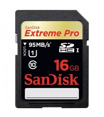 SanDisk Extreme PRO 16GB 95MB/s SDHC Memory Card