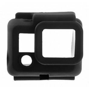 Silicone Protective Dirtproof Case Cover Black for GoPro