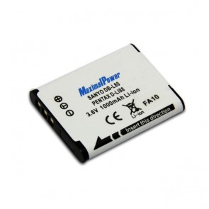 Maximal Power DB-L80 Battery for Sanyo Cameras