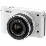 Nikon 1 J1 Kit White with 10-30mm Lens Mirrorless Digital Cameras