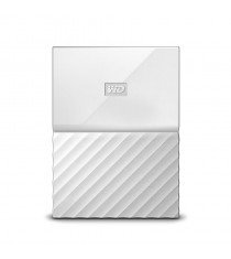 WD My Passport USB 3.0 1TB WDBYNN0010BWT External Hard Drive (White)