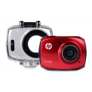HP AC 100 Red Action Camera