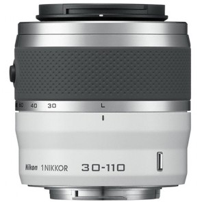 Nikon 1 NIKKOR VR 30-110mm f/3.8-5.6 White Lens (White Box)