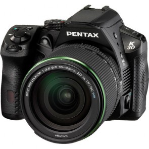 Pentax K-30 (18-135mm) Kit Black Digital SLR Camera 