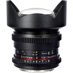 Samyang 14mm T3.1 ED AS IF UMC VDSLR (Nikon) Lens