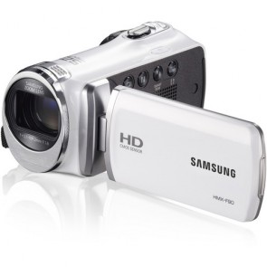 Samsung HMX-F90 HD White Video Cameras and Camcorders