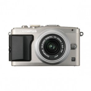 Olympus E-PL6 (PEN lite) Kit (14-42mm) Silver Digital Camera