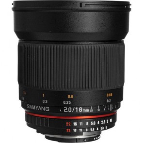Samyang 16mm f/2.0 ED AS UMC CS Lens (Sony)