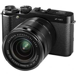 Fuji Film X M1 Kit with 16-50mm f3.5-5.6 OIS Lens Black Digital Camera