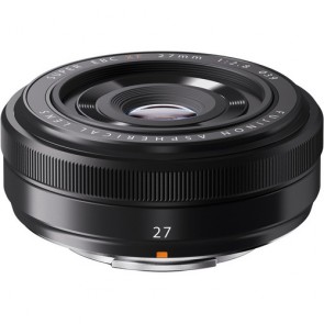 Fuji XF 27mm f/2.8 Black Lenses
