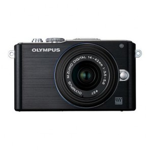 Olympus E-PL3 (PEN lite) Kit (14-42mm) Black Digital Camera