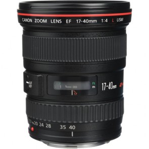 Canon EF 17-40mm f4L USM Lenses