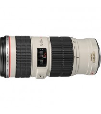 Canon EF 70-200mm f/4L IS USM White Lens