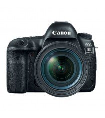 Canon EOS 5D Mark IV with EF 24-70mm f4L IS USM Lens Black Digital SLR Camera