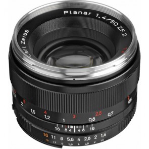 Carl Zeiss ZF 1.4/50mm (Nikon) Black Macro Lens
