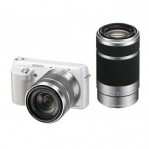 Sony NEX-F3Y (18-55)(55-210) White Digital Camera