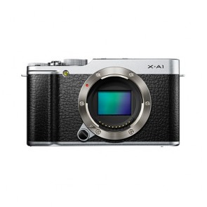 Fuji Film X A1 Kit with 16-50mm and 50-230mm Lenses Silver Mirrorless Digital Camera