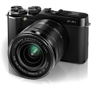 Fuji Film X A1 Kit with 16-50mm Lens Black Mirrorless Digital Camera 