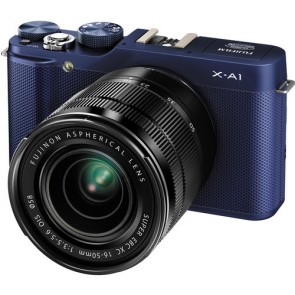 Fujifilm X- A1 Kit (16-50mm) Blue Mirrorless Digital Camera 