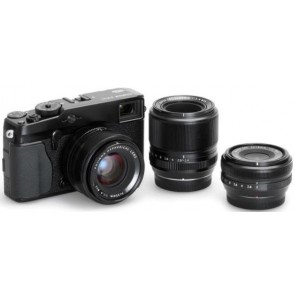 Fujifilm X-Pro1 kit (18mm/35mm/60mm) Black Digital Camera