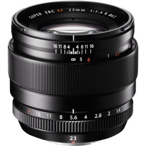 Fuji Film Fujinon XF 23mm f1.4 R Black Lens