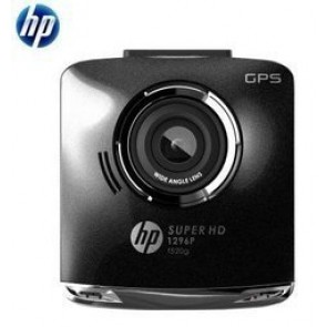 HP F520G HD Car Camcorder with GPS Locator Black