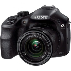 Sony Alpha A3000 with 18-55mm Lens Black Digital Camera 