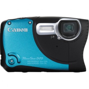 Canon PowerShot D20 Blue Digital Cameras