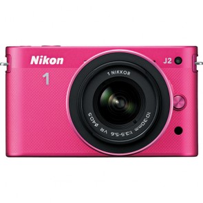 Nikon 1 J2 Kit (10-30mm) Pink Digital SLR Cameras