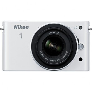Nikon 1 J2 Kit (10-30mm) White Digital SLR Cameras