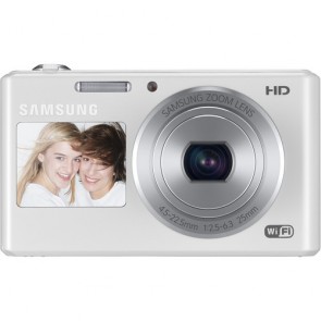 Samsung DV150F White Dual-View Smart Digital Camera