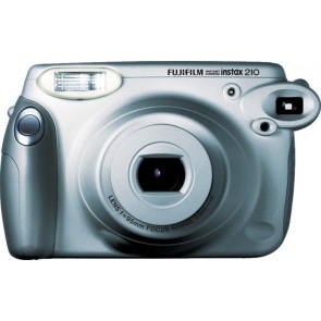 Fuji Instax 210 Silver Instant Film Camera