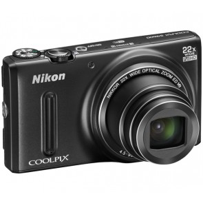 Nikon Coolpix S9600 Black Digital Camera