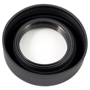 52mm Three Stage  Rubber Lens Hood 