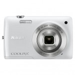 Nikon Coolpix S4300 White Digital Cameras 