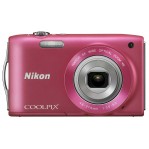 Nikon Coolpix S3300 Pink Digital Cameras 