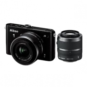 Nikon 1 J3 Double Kit (10-30mm)(30-110mm) Black Digital SLR Cameras