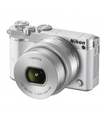 Nikon 1 J5 with 10-30mm White Mirrorless Digital Camera
