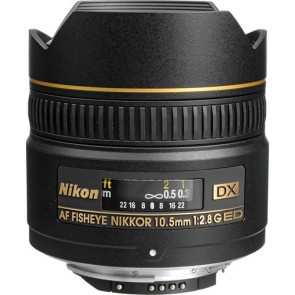 Nikon AF 10.5mm f2.8G ED DX Lenses
