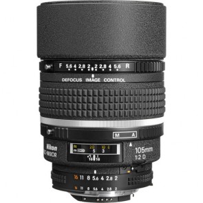Nikon AF 105mm f2D DC (defocus control) Lenses