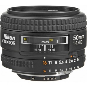 Nikon AF 50mm f1.4D Lenses