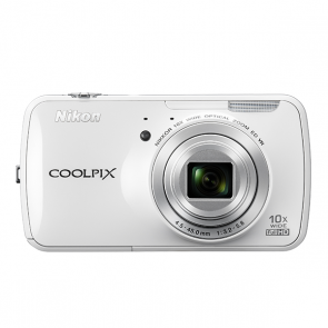 Nikon Coolpix S800c (Android) White Digital Cameras